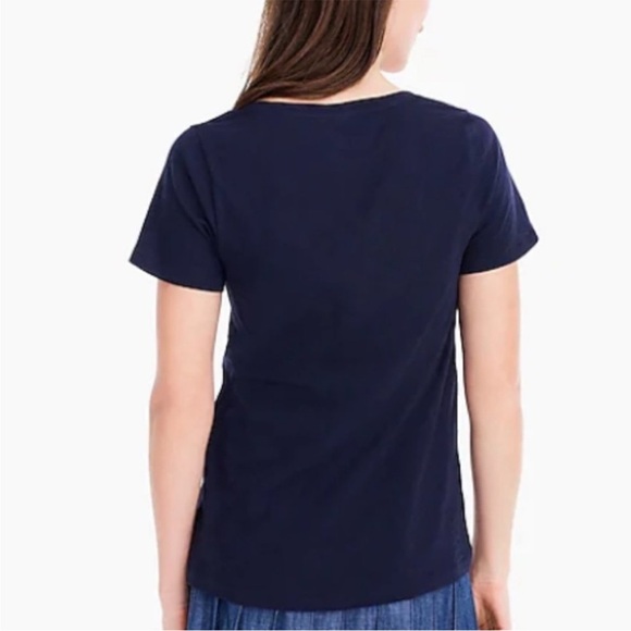 J. Crew Navy Tee - Picture 2 of 5